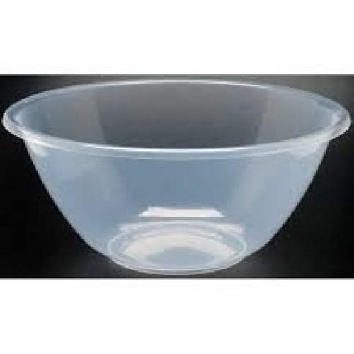 6 x 15cm Plastic Mixing Bowls Microwave Safe Salad Fruit Bowls