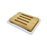 Lofekea Soap Dish Holder, Self Draining Soap Saver