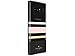 kate spade new york Protective Hardshell Case for Samsung Galaxy Note 8 - Charlotte Stripe Black/Cream/Blush/Gold Foil