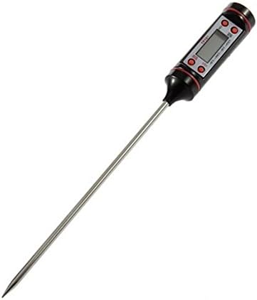 Superassure Original Velocity Digital Meat Thermometer with Stainless Long Probe and Accurate LCD Screen for Liquids, Meat, Milk, Grill, Cooking, and Barbecue