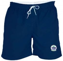 Duke D555 Men's Kingsize Big Tall Knee Length Beach Surf Holiday Swimming Shorts Trunks-Navy-4XL