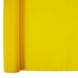 Just Artifacts Premium Italian Style Crepe Paper Roll - 8ft Length/20in Width (Color: Yellow)