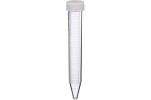 WATSON BIO LAB WATSON-BIO-LAB, 1332-015S, 15 mL, Centrifuge Tube, 48 Pieces, Natural Color, Conical Bottom, Made in Japan/Kobe