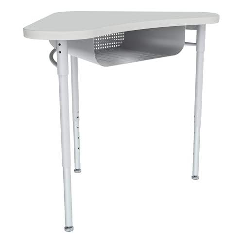 Boomerang Collaborative Adjustable Height Open Front Student Desk with Laminate…
