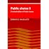 Public Choice II: A Revised Edition of Public Choice (Cambridge Surveys of Economic Literature)