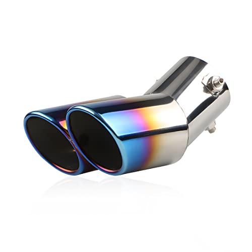 Snapklik.co : Exhaust Tip, Stainless Steel 2.5 Inlet 4 Outlet 9