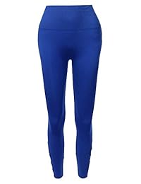 Leggings sin costuras para dama con forma de diamante de cintura alta