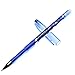 RIANCY Erasable Gel Pens with Erasers and 20 Refills, 0.5mm Fine Tip, Dozen Box, Blue Ink Friction Erasable Ballpoint Pens Heat Erasable Fabric Markers for Drawing Writing (Blue, 12-Pack with Refills)