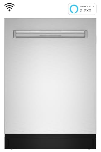 Sharp SDW6888JS 42 dBA Stainless Fully Integrated Built-in Smart Dishwasher