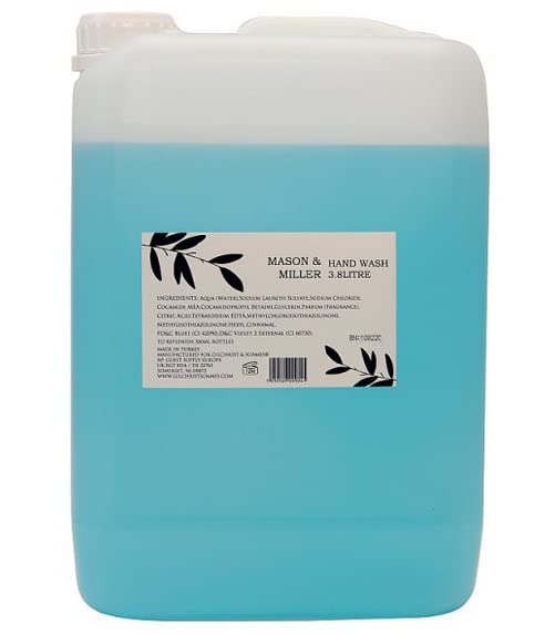 (3.8ltr Pack) Mason & Miller Cleansing Hand Wash 3.8L