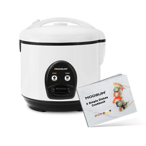 MOOSUM Electric Rice Cooker with One Touch for
