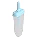Chichic Popsicle Molds, Ice Pop Maker, Ice Pop Molds, BPA-Free, Repeated Use, Set of 6 (Oval, Sky Blue)
