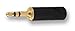 Neutrik NYS231BG 3.5mm Stereo Plug Black with Gold Plug