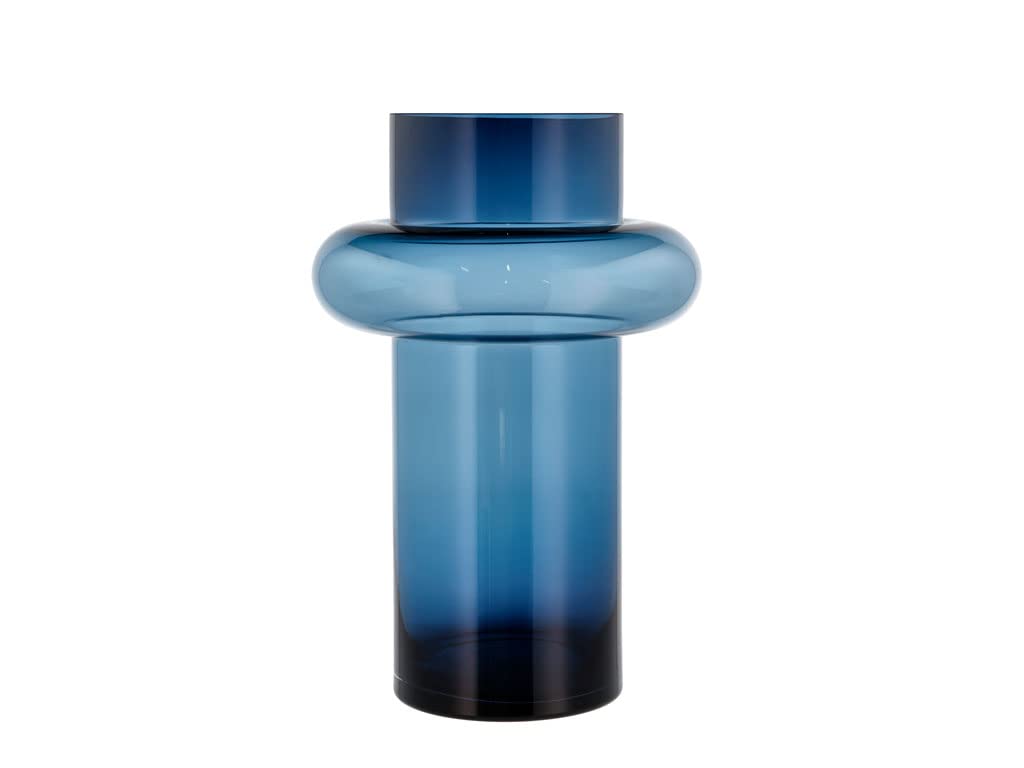 Lyngby Glas 23555 Base 40 cm Dark Blue Tube