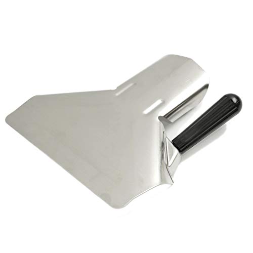 MGGi Stainless Steel French Fry Bagger Scoop Chip Popcorn Bagger Ice Candy Snacks Desserts Scooper, Right Handle