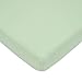 American Baby Company 100% Natural Cotton Jersey Knit Fitted Portable/Mini-Crib Sheet, Celery, Soft Breathable, for Boys and Girls