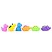 Bath Toys, 6-Pack Little Dinasou Squirts Fun Bath Toys, Assorted Colors