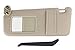 SouthWit Drivers Left Sun Visor Compatible with 2007 2008 2009 2010 2011 Toyota Camry/Hybrid Sunvisor #74320-06780-B0 - Tan Beige (NO SUNROOF)