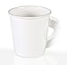 PERFECT 4 oz Paper Espresso Cups (50 ct) Bundled with Andaman Coaster – Mini Hot Disposable Cup for Coffee, Tea, Nespresso, Water, Shots, Wheat Grass, Sampling and also Cold Drinks – With Handle