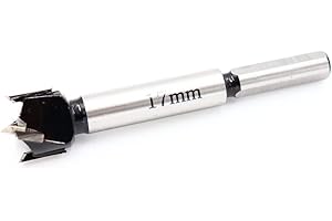 STORMCUBE Forstner Drill Bits 17mm (11/16 inch) Tungsten Carbide Wood Hole Saw Auger Opener Woodworking Drilling Tool Wood Cutter