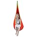 Costzon Child Pod Swing Chair Tent Nook Indoor Outdoor Hanging Seat Hammock Kids (Orange)