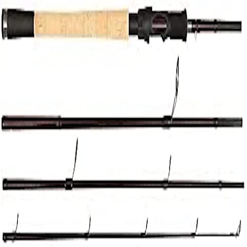 Abu Garcia Tormentor Spinning Rod, Fishing Rod, Spinning Rods, Slim Blank, Premium Cork Handle, All-Round Predator Fishing Rod, Unisex, Black, 3.04m | 12-36g