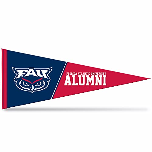 Rico Industries NCAA Florida Atlantic Owls Alumni 12" x 30" Soft Felt Pennant -…