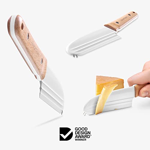 Dreamfarm Knibble NonStick Cheese Knife with Stainless Steel Forks