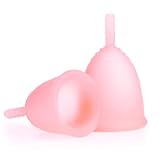 The Monzcare R-CUP Reusable Menstrual Cup Pink Size 2