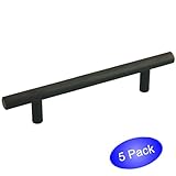 Cosmas® 305-128ORB Oil Rubbed Bronze Cabinet Hardware Euro Style Bar Handle Pull - 5