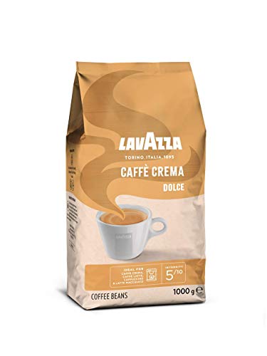 Lavazza, Caffè Crema Dolce, Arabica und Robusta Kaffeebohnen, Ideal für Espressomaschinen, mit Aromanoten von… – Bild 5