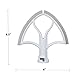 Flat Beater Blade with Flex Edge Bowl Scraper for KitchenAid 4.5 and 5 Quart Tilt-Head Stand Mixer, USA Design