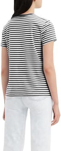 Damen Perfect Tee Raita Stripe Caviar S