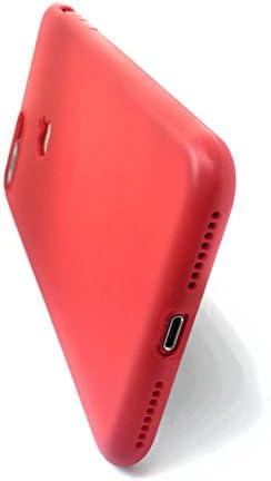 Logo cut iPhone one 6/6s (Plus) silicone ,ultra thin phone cases with apple logo cut (Red iphone 6/6s (Plus)