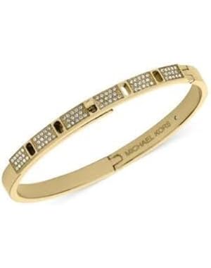 Collection Womens Turnlock Pave Bangle Gold One Size