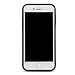 Napa Vegan Leather Hardshell Case for iPhone 8/7, Charcoal Black