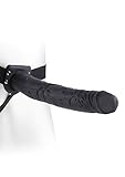 Pipedream Products Fetish Fantasy Hollow Strap On, Black, 11 Inch, 2.5 Pound