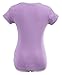 Littleforbig Adult Baby Diaper Lover (ABDL) Button Crotch Romper Onesie Pastel Series (XXXXL, Purple)