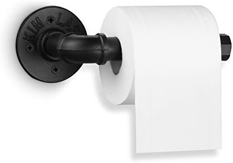 Elibbren Industrial Pipe Toilet Paper Holder