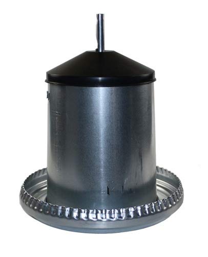 Futterautomat für Geflügel - verzinkt - (5kg)