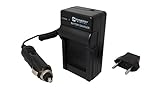 Sony HDR-XR150 Camcorder Battery Charger (110/220v with Car & EU adapters) - Replacement Charger for Sony NP-FP, FH, & FV Series Batteries