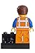 ClicTime 9003967 Emmet Kids Minifigure Light Up Alarm Colour | Plastic | 9.5 inches Tall | LCD Display | boy Girl | Official Lego Movie 2 Clock