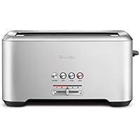 Breville Bit More 4-Slice Toaster, Brushed Stainless Steel, BTA730XL