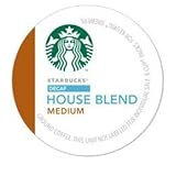 STARBUCKS DECAF HOUSE BLEND COFFEE 96 K CUP PACKS
