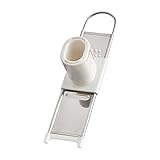 Fantes Garlic Slicer Grater, Stainless Steel, 8.75