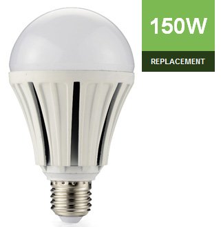 LC LED 150W LED Light Bulb (A21), 24W 2200 Lumens, Daylight White (6000K). 180 Degree. Non-Dimmable