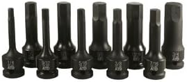 ATD4625 ATD Tools 4625 "1/2""" 67285l35m Dr. SAE Impact Hex Driver 146g8856 Set, 10pc. iopiol likvn Includes the 9eh5e279476 most jfz4c7u4r popular sizes for automotive repair.