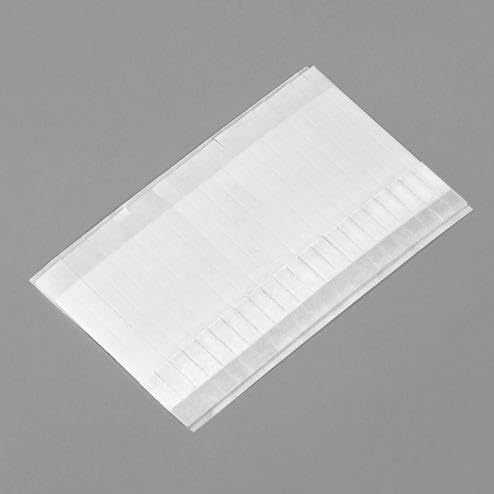 TapeCase 1/2-10-25-FTS-W Foam Strips w/tab, White, 1/2" x 10" - 25/pk (1 Pack)