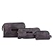 JuJuBe Be Set Travel Accessory Bags, Onyx Collection - Black Ops