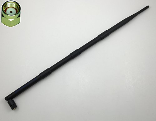 New Dual Band 2.4GHz 5GHz 12dBi RP-SMA High Gain WiFi Wireless Antenna 5.8GHz US Quick USA Shipping